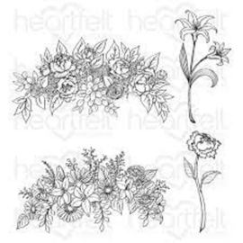 Heartfelt Creations Basket Blooms snijmal kopen – klassieke bloemenmand voor romantische en lenteprojecten