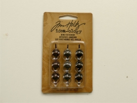 Tim Holtz Ring Fasteners – Vintage haak- en ringsysteem voor hangers & tags