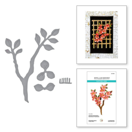 spellbinders -Flowering Quince snijmal - Susan's Garden Collectie