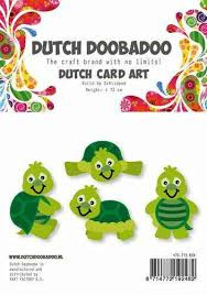 Dutch Doobadoo stencil  schildpad