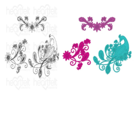 Heartfelt Creations Ornate Peacock bundel kopen – complete set met 10% korting voor luxe kaarten met pauwenpracht
