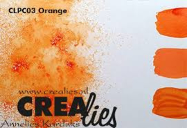 Crealies  colorzz  pigment  poeder orange