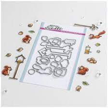 Heffy Doodle die cut nuts about you