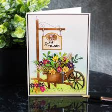 Country Wheelbarrow Snijmal – Spellbinders landelijke kruiwagen in 3D