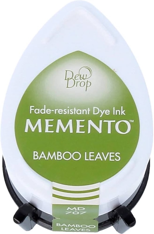 💚 Memento Bamboo Leaves – Levendig groen voor natuurlijke en botanische creaties