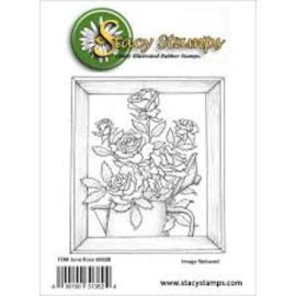 Vintage stempel met rozen – Laatste kans, nu in de sale!