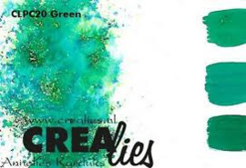 Crealies  colorzz  pigment  poeder green