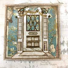Spellbinders Open House Door Base – Bouw je eigen welkom op kaartformaat