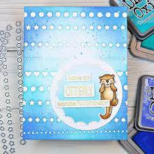 Heffy Doodle die cut fancy nancy frames