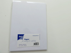 Joy papierset metallic wit cardstock