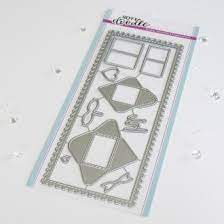 Heffy Doodle die cut  slimline mini mail