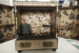 Muziekkastje maken – Creatieve herinneringsbox met muziekdoosje, lade en scharnieren