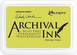 Ranger archival ink pad prickly pear