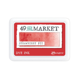 49 & Market Dye Ink Pad – Strawberry Pie | Warme Rode Stempelinkt