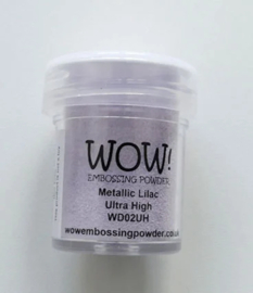 WOW! Embossing Powder Lilac WD02UH – zachte paarstint met krachtig reliëf