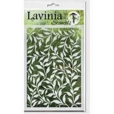 Lavinia stencil laurel