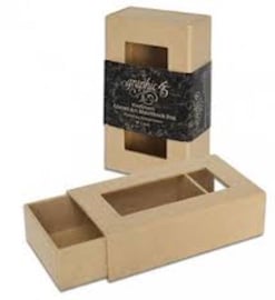 Graphic 45 Kraftboard Altered Art Matchbook Box – Creatieve basis voor mini-albums & cadeaudoosjes