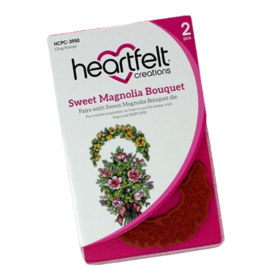 Heartfelt Creations Sweet Magnolia Bouquet bundel kopen – stempel + snijmal met 10% korting