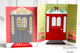 Spellbinders Open House Door Base – Bouw je eigen welkom op kaartformaat