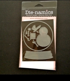 Die-Namics snow globe MFT 2107