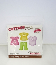 Cottage Cutz Die fancy baby girl clothes