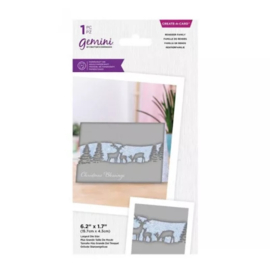 Gemini Snijmal Reindeer Family – Magisch kersttafereel in één stans