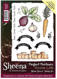 Perfect Partners – Home Grown Stempelset | Groene vingers op papier