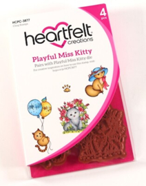 Heartfelt Creations Playful Miss Kitty stempelset kopen – schattige kat voor vrolijke kaarten, kinderprojecten en dierenliefhebbers