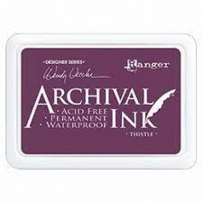 Ranger archival ink pad thistle