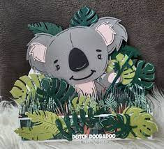 Dutch Doobadoo stencil  koala