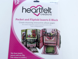 pocket and flipfold inserts E-Black