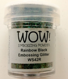 WOW embossing powder rainbow-Black WS 42R