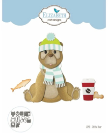 Elizabeth craft    Design snijmallen    oli the bear 2092