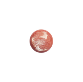 Polaris cabochon antique pink pearl shine - 15mm