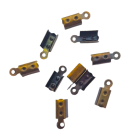 Veterklem brons 3 tot 4mm