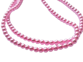 Glasparel flamingo pink  - 4mm