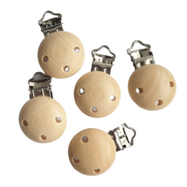 Houten speenclip