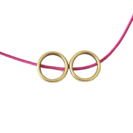 Kraal ring antiek-goud