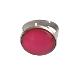 Ring stainless steel voor cabochon 16mm
