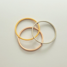 Ringenset - ringmaat 17mm