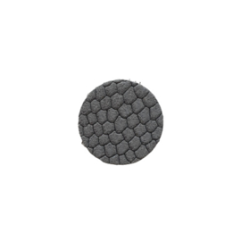 Cabochon suede reptile grey  - 20mm