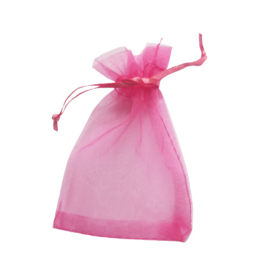 Organza kadozakje medium roze