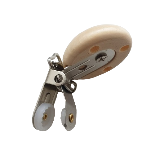 Houten speenclip