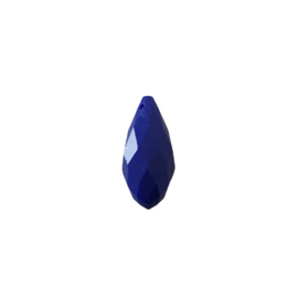 Facetkraal druppel kobalt blauw