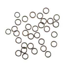 Buigringetjes brons - 8mm