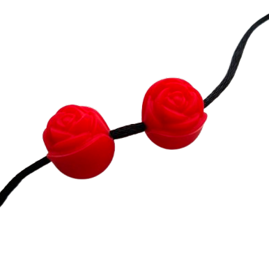 Siliconen kraal tulp grenadine