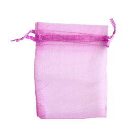 Organza zakje small lila