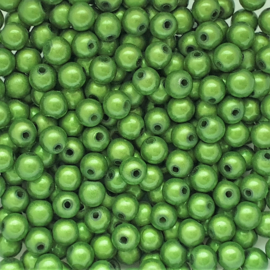 Miracle bead groen - 6mm