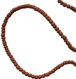 Kokos disc cognac brown - ca. 4mm