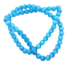Opaal cateye kraal aqua